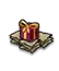 Geschenkpapierreste