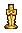 Goldene Statue