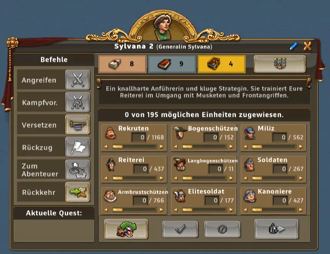 Abbild der Garnison von Generalin Sylvana